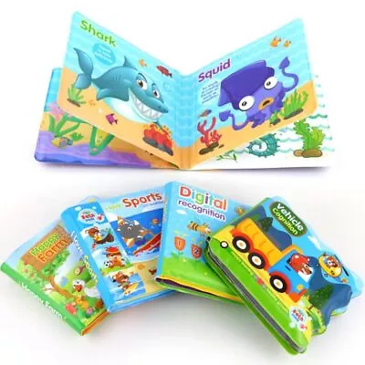 4-6 Years Old Bath Book EVA Floating Cognize Book New Sound Bath Books  Baby • $13.07