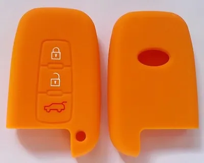 ORANGE CAR SMART KEY COVER For HYUNDAI VELOSTER SR IX35 ACCENT ELANTRA I30 • $8.99