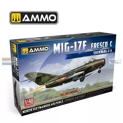 AMM8510 1:48 AMMO By Mig MiG-17F Fresco C / Shenyang J-5 • $74.34