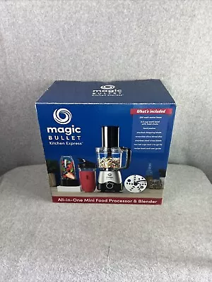 Magic Bullet Kitchen Express Blender And Food Processor  Silver & Black  • $44.99