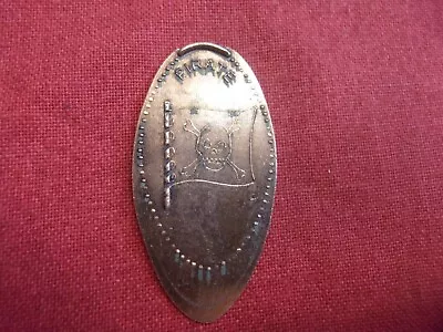 PIRATE MEL FISHER MUSEUM KEY WEST FLORIDA Elongated Penny Pressed Smashed 15 • $2.50