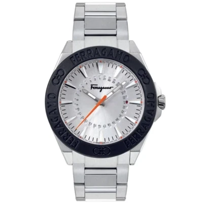£499 • Buy Salvatore Ferragamo Men's Silver Watch SFMQ00422