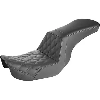 Saddlemen Black Lattice Stitch Step Up Seat For 06-17 FXD Dyna • $469