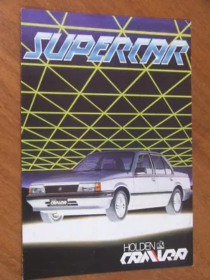 1982 Holden Camira Original Australian 4 Page Brochure • $16.90