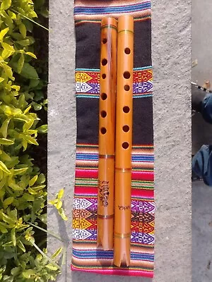 Native American Style Flute Andean  Quena  Professional Tuned 445-hz New • $37