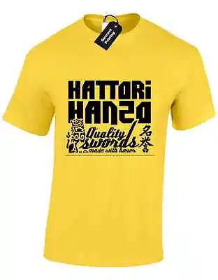 Hattori Hanzo Mens T Shirt Kill Pulp Samurai Sword Japan Funny Christmas Gift • £7.99