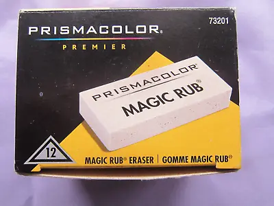 12 Count Box NEW Prismacolor 73201 Magic Rub Vinyl Drafting Erasers • $9.99