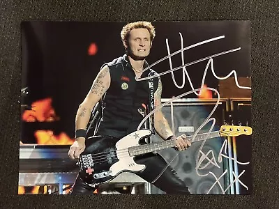 Mike Dirnt Original Hand Signed Autographed Photo Green Day Billie Joe Armstrong • $25