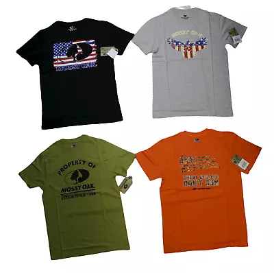 Mossy Oak Patriotic Short Sleeve T-Shirt New With Tags 100% Cotton • $9