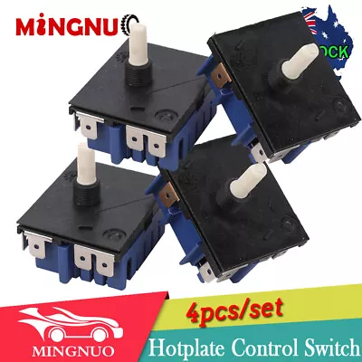 4pcs Cooktop/Range/Hot Plate/Oven Control Switch Compatible With Westinghouse • $40.85