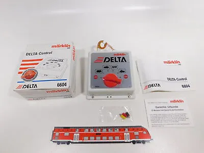 DK652-0 5 #Märklin H0 AC 6604 Delta Control Unit Very Good +Box • $41.70