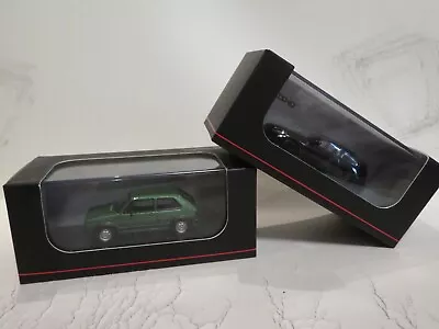 1/64 Kyosho VW Volkswagen Golf R Black + GTI Green Diecast (2pcs) • $99.99