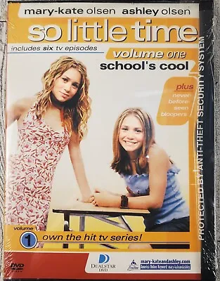 So Little Time Volume 1 School's Cool DVD Mary-Kate & Ashley Olsen 6 Episodes • $15.74