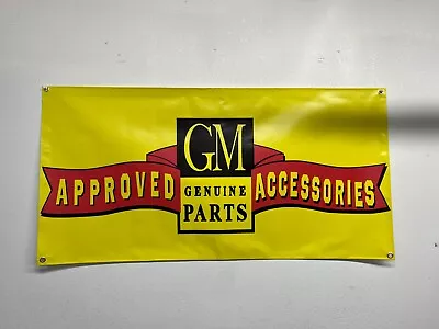 Lowrider Vintage Chevrolet  Gm Accessories 13 Oz Banner 2ft X 4ft • $40