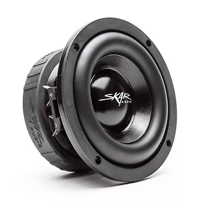 New Skar Audio Evl-65 D4 6.5  Dual 4 Ohm 400w Max Power Subwoofer • $59.49