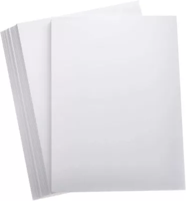 50 Sheets Snow White A4 Smooth Card 160gsm Craft Hobby Printer Cardmaking • £4.20