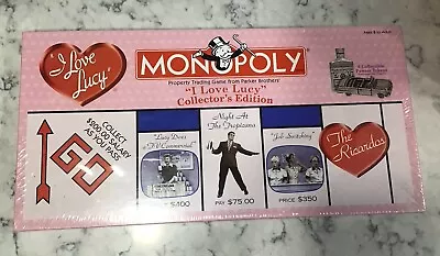 I Love Lucy 50th Anniversary Collector's Edition Monopoly Sealed Box • $65