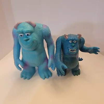 2 Sulley Monsters Inc Sully # 6 Action Figure 2005 McDonalds Toy Disney Pixar • $10