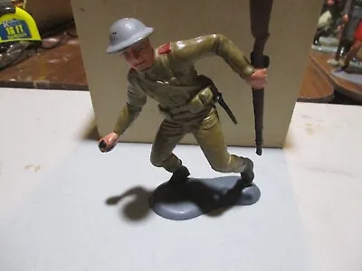 MARX Toys 6 Inch Hard Plastic Factory Painted British Soldier #9 • $45