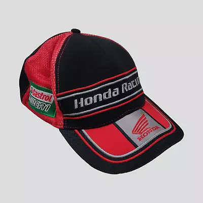 Vintage Honda Racing Baseball Cap Honda Motorbike One Size Fits All • £22.95