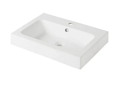 £80 • Buy B&Q GoodHome 60cm Duala Resin Bathroom Sink Counter Top Basin Imandra Perma