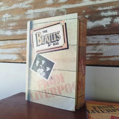 The BEATLES BOX 6 CASSETTE TAPE BOXSET From Liverpool • $48