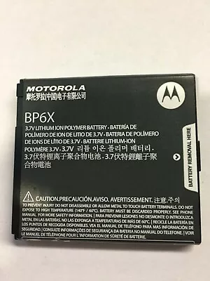 LOT OF 40 NEW Condition OEM MOTOROLA BP6X BATTERIES For CLIQ 2 II MB611 • $90.60