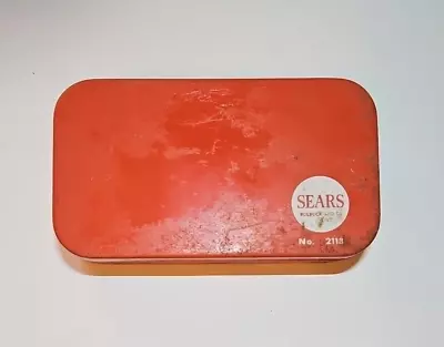 Vintage Sears Roebuck & Co. Gun Stock Finish Kit No. 2118 In Red Tin • $12.99