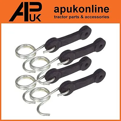 4x Bagger Rubber Latch Spring For Various Mr Bricolage Poulan Rally Roper Mower • £12.99