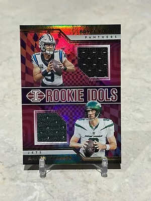 2023 Panini Illusions Rookie Idols Bryce Young / Aaron Rodgers Dual Patch #RM-YR • $10