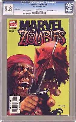 Marvel Zombies #3B 2nd Printing CGC 9.8 2006 0905070011 • $89
