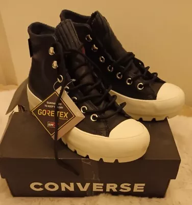 £56 • Buy Converse Black Chunky Gore-Tex Winter Boot Size UK 5