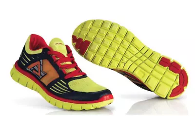Acerbis Corporate Running Training Shoes Yellow/red Uk Size 7 • £19.99