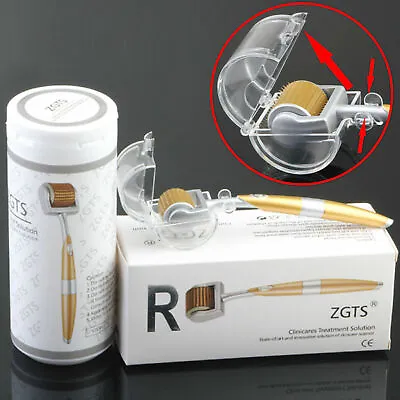 $19.22 • Buy Cosmetic Microneedle Roller ZGTS Titanium Micro Needle Therapy Derma Roller
