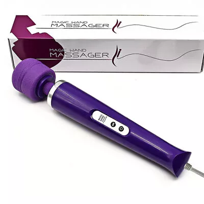 30 Speed-Vibrating-Massage-Wand-Waterproof-Full-Body-Massger-Female-G-Stimulator • £15.89