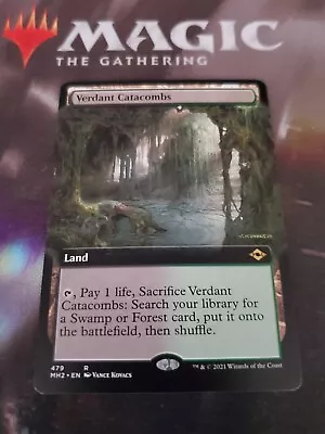 Mtg. Verdant Catacombs. Borderless. Modern Horizons 2. Pack Fresh  • $20