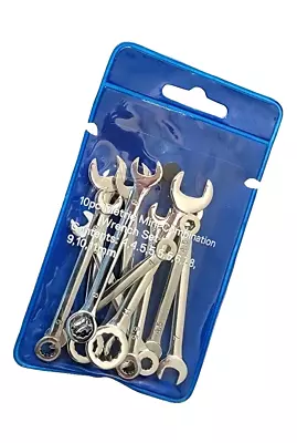 10pc Metric Mini Combination Wrench Set .Fully Chomed • $24.99