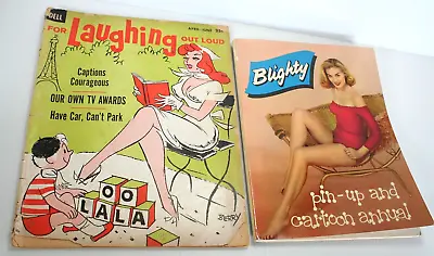 Vtg BETTIE PAGE Pinup Photo Mara Corday Blighty UK Magazine 1959 Comic Art Books • $89.99