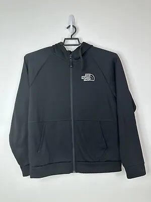 The North Face Men's Size Large Full Zip Hoodie Sweatshirt Pockets Black • $23.74