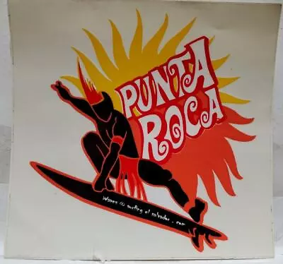 Vintage Punta Roca Surfboards Rock Point El Salvador Mexico Sticker Decal (LJK) • $12.75