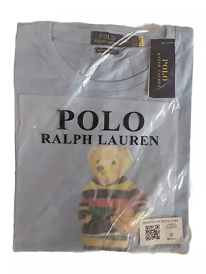 Ralph Lauren Custom Slim Fit Polo Bear T-shirt Genuine • $37.80