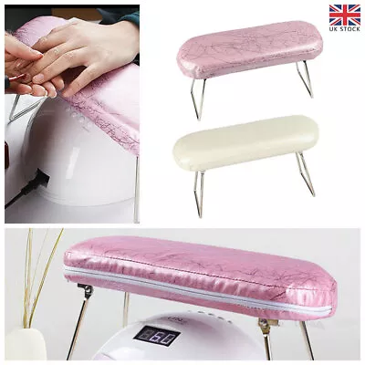 Nail Art Manicure Hand Arm Rest Pillow Cushion Practical Comfortable Nail Salons • £13.99