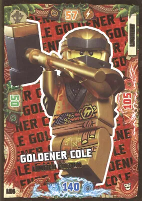 £10.01 • Buy Lego Ninjago Series 6 Next Level LE04-Golden Cole-Limited Edition Card