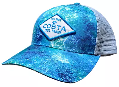 Costa Del Mar Hat Cap Mossy Oak Coastal Trucker Cap Adjustable • $19.95