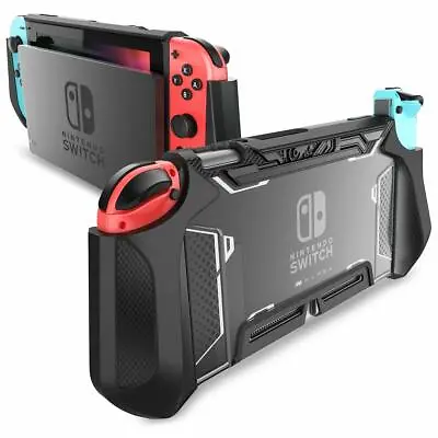 For Nintendo Switch Console Joy-Con Mumba 360 Protective TPU Grip Case Dockable • $15.51