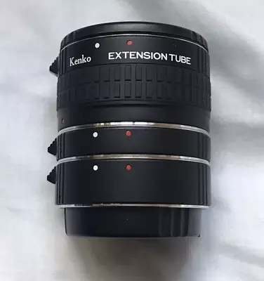 Kenko Automatic Extension Tube Set DG (12mm 20mm 36mm) - CANON EF -  C/AF • £30