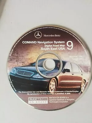 Genuine Mercedes Comand Navigation System DVD #9  Q6 46 0061 South East USA • $29