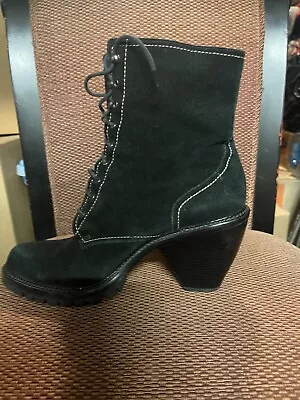 Via Spiga Suede Ankle Boots 9M US/  Black • $125