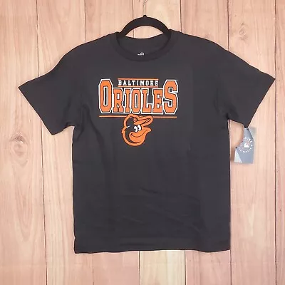 Majestic Baltimore Orioles Shirt Kids Sz S Youth Logo MLB Baseball Outdoor • $13.72