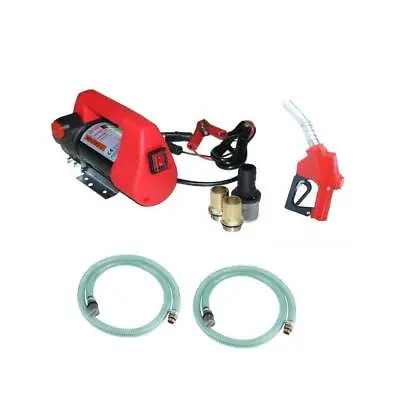 Electric Fuel Transfer Pump Diesel Kerosene Oil Commercial Portable 12V DC 155W • $59.99